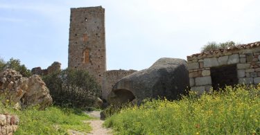 castello di Pedres, torre di avvistamento