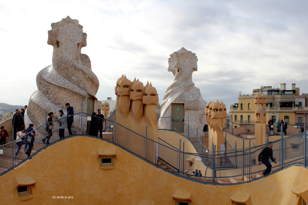 la pedrera tetto