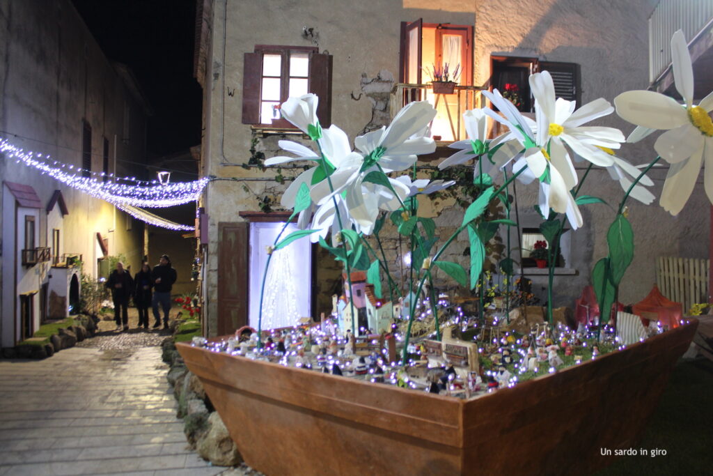 presepe fiori